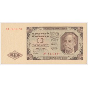 10 złotych 1948 - AH