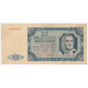 20 złotych 1948 - C