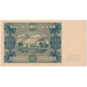 500 Zloty 1947 - J3