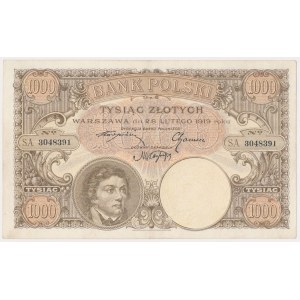 1.000 złotych 1919