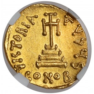 Bizancjum, Konstans II i Konstantyn IV (641-668 n.e.), Solidus Konstantynopol