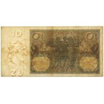 10 Zloty 1926 - Ser.CX - Stückelung im Wasserzeichen