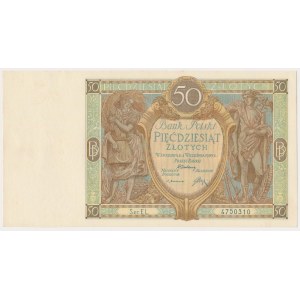 50 złotych 1929 - Ser.EL