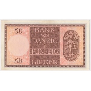 Gdańsk, 50 guldenów 1937 - H