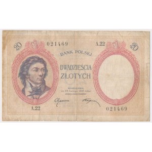 20 złotych 1919 - A.22