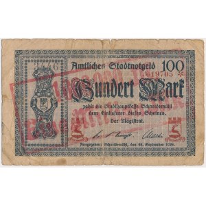 Schneidemühl (Pila), 1 MILION - přetisk ze 100 mk 1922