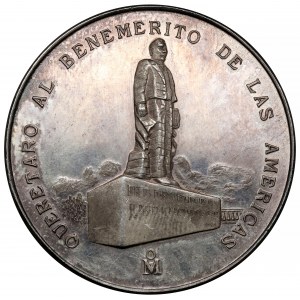 Mexiko, 1972 Medaile - Homenaje del Estado de Queretaro