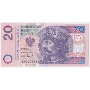 20 Zloty 1994 - Ersatzserie - ZA 0006615