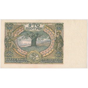 100 Gold 1932 - zwei Striche im Wasserzeichen