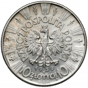 Pilsudski 10 zlotých 1939
