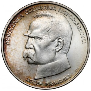 50 000 zlatých 1988 Pilsudski - s bradou