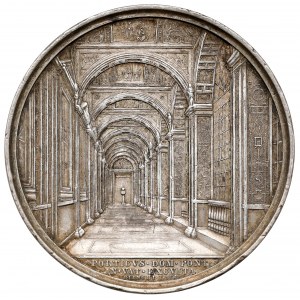 Vatikanstadt, Pius IX., Medaille 1868 - Galleria Piana