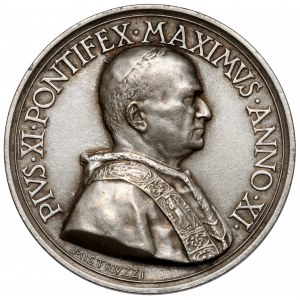 Vatikán, Pius XI, medaila 1932 (Rok XI) Opus, Mistruzzi