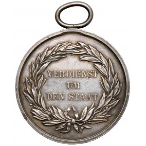 Germany, Frederick Wilhelm III, Prize Medal - Verdienst um Den Staat