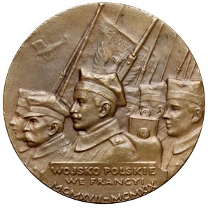 Medaille, General Jozef Haller 1919 (groß)