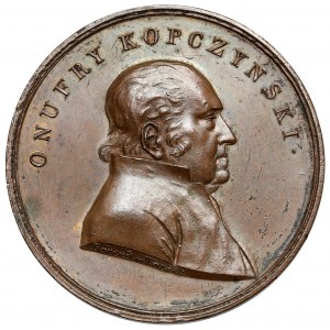Medaille, Onufry Kopczyński 1816 - Für die Grammatik der polnischen Sprache