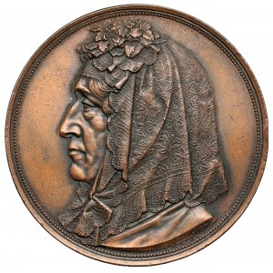 Medaile, Jadwiga rozená Zamoyska Sapieżyna Lwow 1886