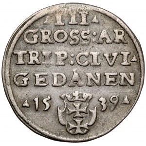 Zikmund I. Starý, Trojak Gdaňsk 1539