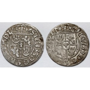 Zikmund III Vasa, polopás Bydgoszcz 1620-1623 - sada (2ks)