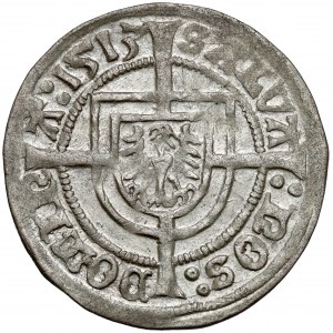 Zakon Krzyżacki, Albrecht Hohenzollern, Grosz Królewiec 1513 - PIĘKNY