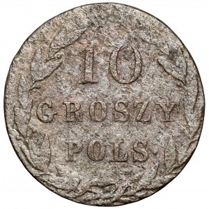 10 groszy polskich 1821 IB - rzadkie