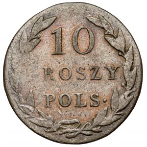 10 groszy polskich 1822 IB