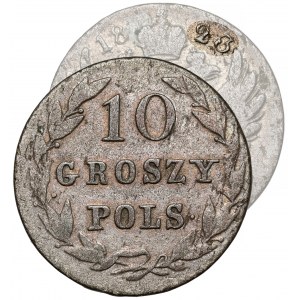 10 poľských grošov 1823 IB - veľmi vzácne