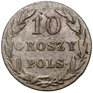 10 groszy polskich 1826 IB