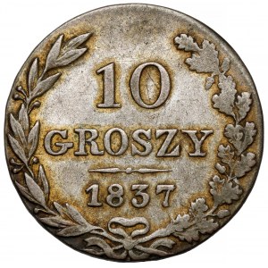 10 haléřů 1837 MW