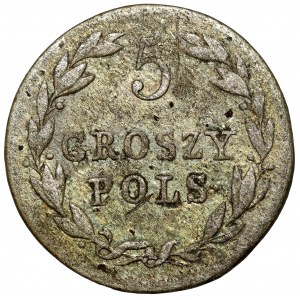 5 groszy polskich 1819 IB