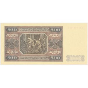 500 zlotých 1948 - CC