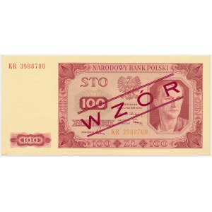 100 złotych 1948 - WZÓR kolekcjonerski - KR