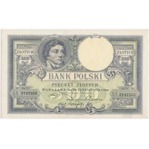 500 zlotých 1919 - nízký čitatel