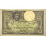 500 zlotých 1919 - vysoký čitateľ - pekné číslo