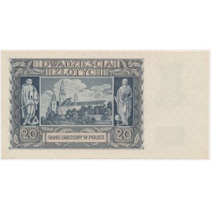 20 zlatých 1940 - N