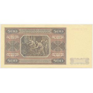 500 złotych 1948 - WZÓR kolekcjonerski - CC