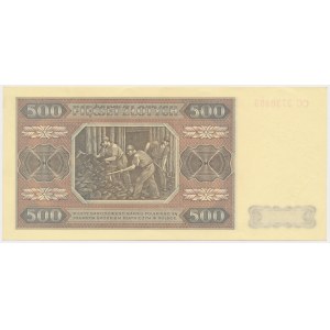 500 Zloty 1948 - Sammlermodell - CC