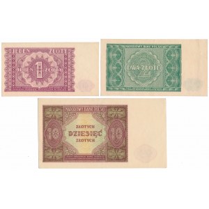 1, 2 a 5 zlatých 1946 - sada (3ks)