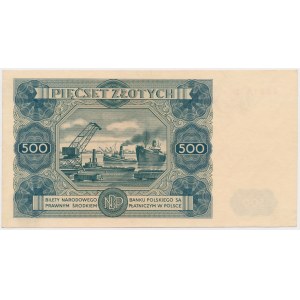 500 zlotých 1947 - U