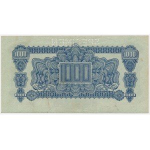 Československo, 1.000 korun 1944 - SPECIMEN