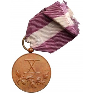 II RP, Medaile za dlouholetou službu - bronzová (X)