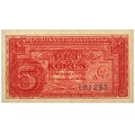 Czechoslovakia, 5 Korun 1949