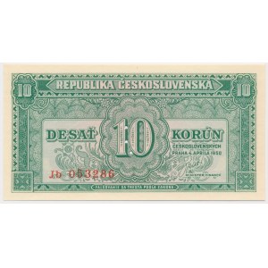 Czechoslovakia, 10 Korun 1950