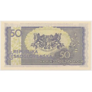 Československo, 50 Korun (1945) - PERFORACE
