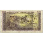 Československo, 50 korún (1945) - PERFORÁCIA
