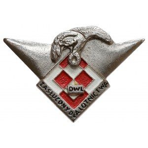 Polská lidová republika, Odznak, Za zásluhy o letectví DWL