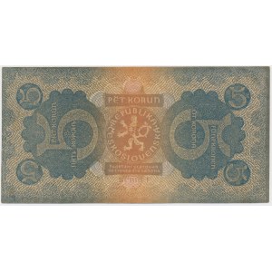 Czechoslovakia, 5 Korun 1921