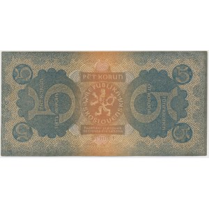 Czechoslovakia, 5 Korun 1921