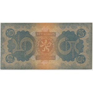 Československo, 5. korun 1921