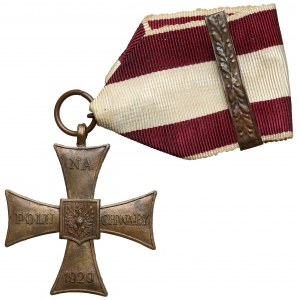 PSZnZ, Kríž za statočnosť 1920 s kovaním - Blízky východ